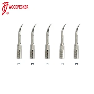 5Pcs Woodpecker Dental Ultrasonic Scaler Scaling Tips fit EMS UDS Series P1 - Picture 1 of 14