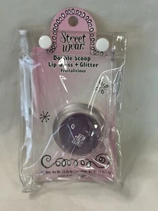 REVLON STREET WEAR Double Scoop Lip Gloss + Glitter Fruitalicious - Picture 1 of 2