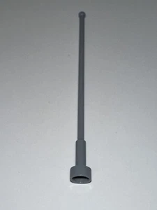 LEGO Old Light Gray Antenna Whip 8H Model Team Town Police #2569 - Picture 1 of 2
