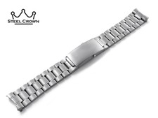 20mm For OMEGA Watch Stainless Steel Bracelet Strap Band Silver Speedmaster
