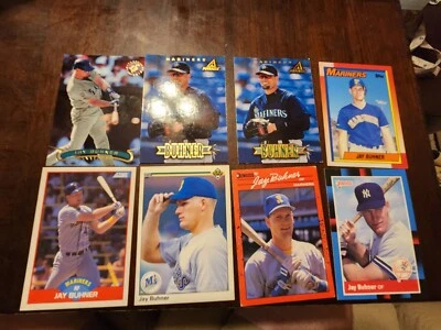 ¡Lote de 48 tarjetas Jay Buhner con su tarjeta Donruss RC! ¡Marineros y Yankees! RC!! Foto 1 de 4