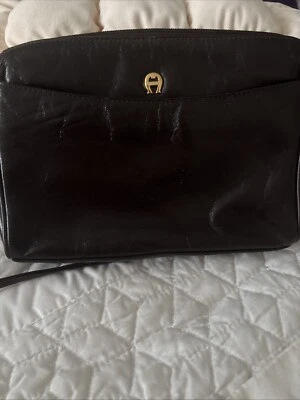 Vintage Etienne Aigner Dark Brown Crossbody  - Image 1 of 4