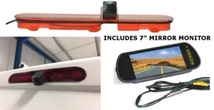 2016 onwards Toyota Proace Reversing Brake Light Camera & 7" Mirror Monitor - Picture 1 of 7
