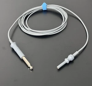 Cavo monopolare compatibile ERBE 20192-130 da 3 mm interno a 8 mm spina BOVIE - Foto 1 di 5