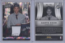 2014 Panini National Convention Black Cracked Ice /25 Dante Exum Rookie Patch RC