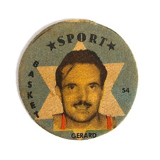 1956 Figuritas Sport Argentina Basketball Disc Card-Gerard Rare Basket RC 