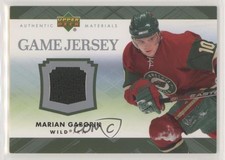 2007-08 Upper Deck Game Jersey Series 1 Marian Gaborik #J-MG
