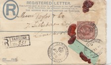 Oro Coast: 1910: Registrato Tarquah Via Plymouth Per Liverpool
