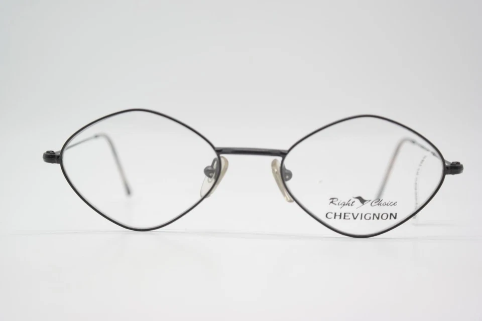 Vintage Brille CHEVIGNON MISTY Schwarz Eckig Brillengestell eyeglasses - Bild 1 von 4