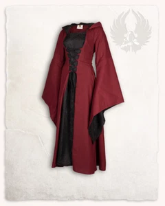 Ophelia Kleid bordeaux/schwarz - Imagen 1 de 7