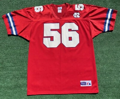 Винтажная мужская футболка 90-х Majestic No56 раскрашенная размер 2XL ВЫСОКАЯ СДЕЛАНО В США - Изображение 1 из 4