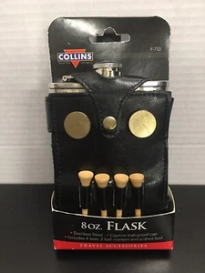 Collins 8oz Kolben mit Golfzubehör - Bild 1 von 5