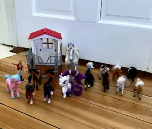 HUGE Schleich Breyer ++ Horse Lotwith RARE models: 15 horses, ponies, and foals - Picture 1 of 3
