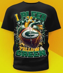 Camisa Green Bay Packers Bleed ¡¡Tallas!! Youth-6XL - Imagen 1 de 1