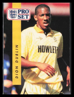 1990-91 Pro Set English League Dion Dublin #319 RC - Image 1 of 2