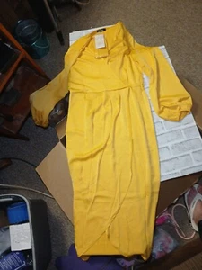 Fashion Gold Size Large Long Sleeve Dress - Picture 1 of 8