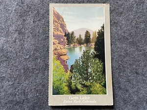 Gem Lake, Estes Park, Colorado Postcard - Picture 1 of 2