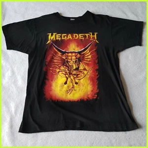 sz L MEGADETH 1992 Tour Shirt Large COUNTDOWN TO EXTINCTION License to Giant vtg - Picture 1 of 4