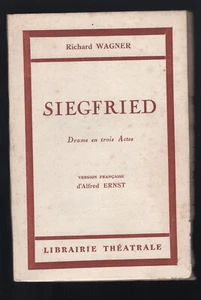 Richard Wagner ★Siegfried ★ Opéra Librairie Théatrale DL 1T 1966 - Imagen 1 de 2
