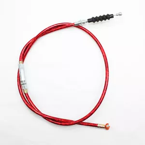 RED 950mm 75mm Clutch Cable Cord 110cc 125cc 140cc PIT PRO TRAIL DIRT BIKE - Foto 1 di 4