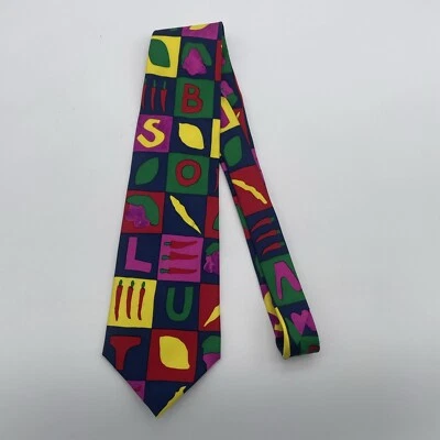 Absolut Vodka Para Hombres Corbata de Seda Bartender Camarero Camarera Club Cóctel Foto 1 de 4