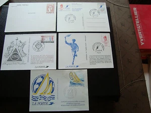 FRANCE - 5 cartes (tout etat) (cy70) french - Foto 1 di 1