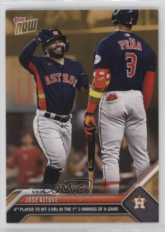 2023 Topps Now Road to Opening Day Bonus Jose Altuve #ODB-32 - Image 1 of 2