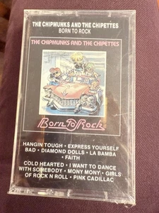 The Chipmunks and the Chipettes Born to Rock Cassette Tape 1990 Quality Records - Picture 1 of 6