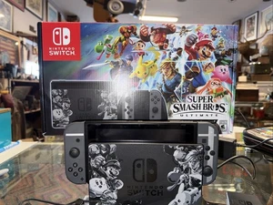 Nintendo Switch Super Smash Bros Ultimate Edition Konsole Bundle - OVP  - Bild 1 von 10