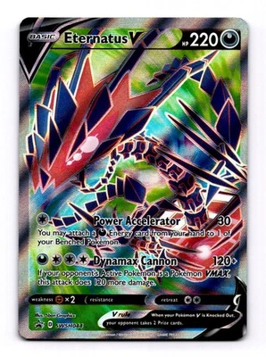 Eternatus V - SWSH044 Promo Pokemon TCG SWSH: Sword & Shield Promo Cards NM - Image 1 of 2