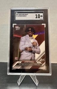 2024 Topps Now Draft #D2 Jayden Daniels RC ROOKIE Commanders SGC 10 GEM MINT - Picture 1 of 2