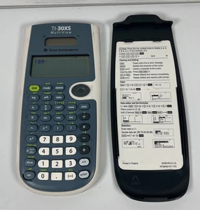 Texas Instruments TI-30XS Multiview Scientfic Calculator Blue Tested And Working - Picture 1 of 3