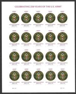 Scott #6003a IMPERFORATE (NO DIE-CUT), Army 250th Pane of 20 MNH-IMMACULATE! - Picture 1 of 1