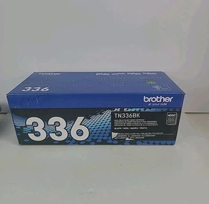 Genuine Brother TN336BK Black High Yield Toner Cartridge – New & Sealed - Afbeelding 1 van 5