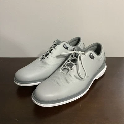 Nike Jordan ADG 4 Leather Golf Shoes Grey/White DM0103-010 Men’s Size 8.5 - Image 1 of 4