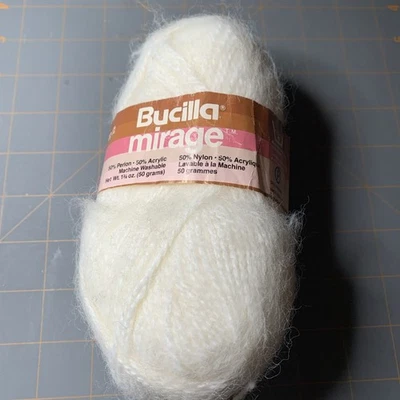 Bucilla Mirage Premium Acrylic Yarn Single Skein - Natural/Cream - Image 1 of 4
