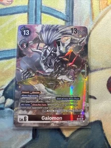 Gaiomon Alt Art P-183 P WORLD CONVERGENCE Digimon Card English NM - Picture 1 of 6