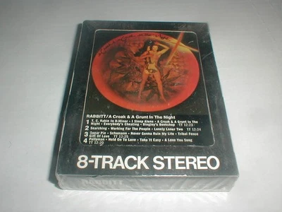 Rabbitt CROAK & GRUNT Capricorn 8 Track Tape SEALED 77 Pop Rock Trevor Rabin YES - Image 1 of 4