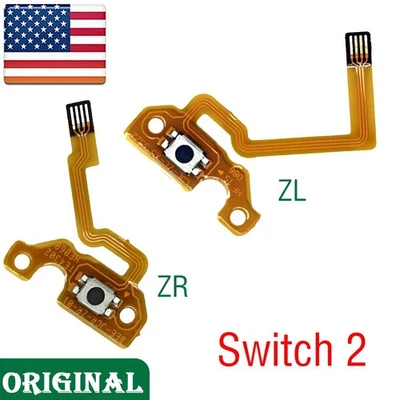 OEM ZL ZR Botón Llave Flex Cable Cinta Flexible Para Nintendo Switch2 JoyCon2 EE. UU. Foto 1 de 3
