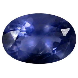 Hermosa piedra preciosa natural de iolita azul (7 x 5 mm) AAA de 0,69 quilates - Imagen 1 de 1