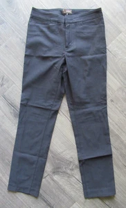 Pantalones negros Crosby 4321 diseño lunares piernas rectas mujer talla 2 nuevos sin etiquetas - Imagen 1 de 6