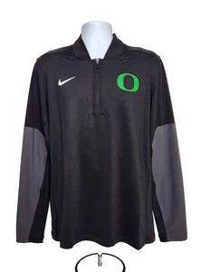 2025 Oregon DUCKS Football TEAM PUBLISHED Nike Dri-Fit 1/4 Zip JACKE Herren M - Bild 1 von 4