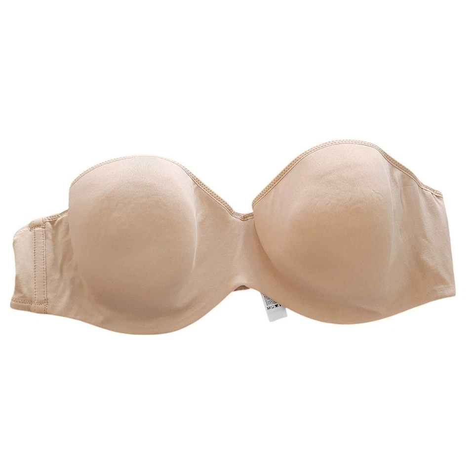 Wonderbra Womens Sz 38B Strapless Bra Beige Style 7882 - Image 1 of 3