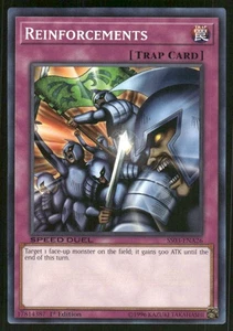 Yu-Gi-Oh! TCG Reinforcements 1st Edition Regular - Afbeelding 1 van 2