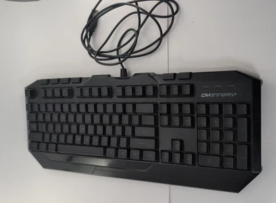 CM Cooler Master SGB-3010-KKMF1-US CM Storm Devastator Keyboard Blue Backlight - Image 1 of 4