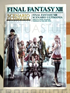 Final Fantasy XIII, 13, Scenario Ultimania, Guide Book, Japan Edition, brand new - Picture 1 of 3