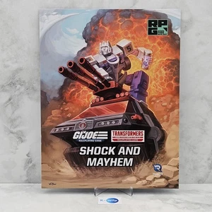 G I Joe / Transformers Shock and Mayhem Free RPG Day 2025 Book Roleplaying - Picture 1 of 2