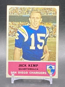 1962 Fleer #79 Jack Kemp San Diego Chargers Vintage Football Trading Card - Picture 1 of 2