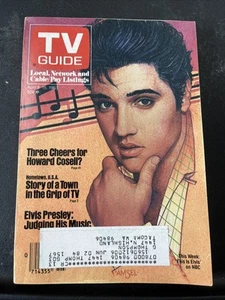 1983 TV Guide PNW Edition April. 9th Issue #1567 Elvis Presley - Picture 1 of 2