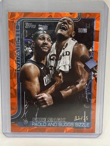 2025-26 Topps Basketball "Pure Magic" #271 Diamante Orange #ed 01/25! Magie! - Bild 1 von 2